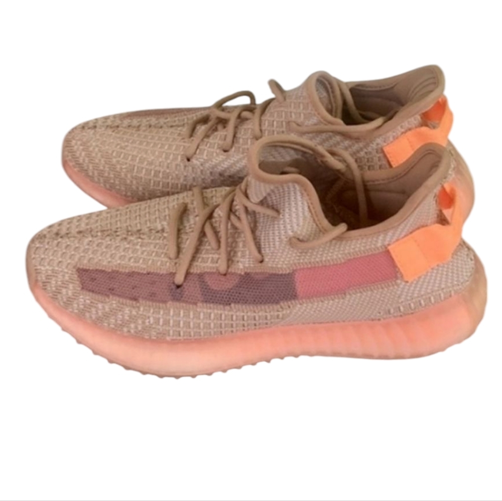 Yeezy Boost 350 V2 Clay Sneaker Shoe Adidas Kanye OG EG7490 Size 6